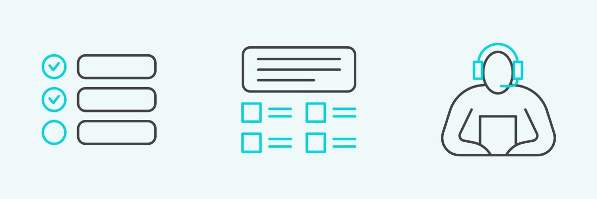 Set line Student, Task list and Online quiz, test, survey icon. Vector